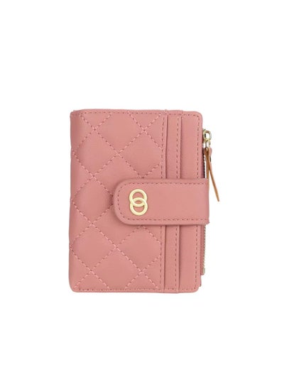 اشتري Leather Wallet Light Pink في الامارات