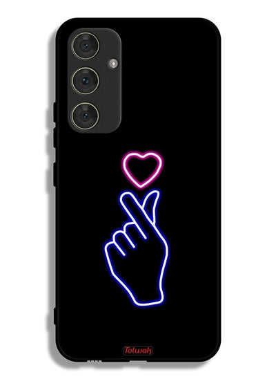 اشتري Samsung Galaxy A54 5G Protective Case Cover Snap Heart Art في السعودية