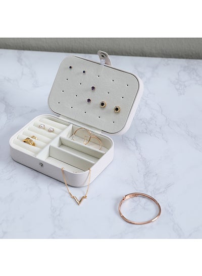 اشتري Tessie Jewelry Organizer Box 16.2X11.2X5.5Cm-Cream في الامارات