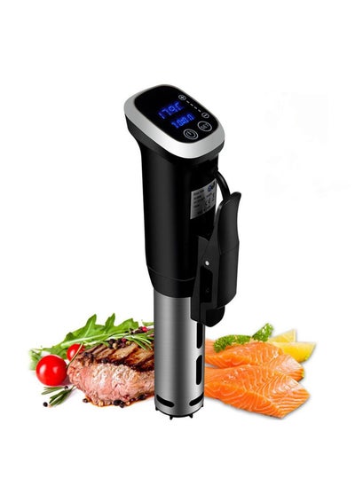 Buy Sous Vide Cooker Immersion Circulator IPX7 Waterproof Vacuum Food Cooker LCD Digital Display in Saudi Arabia