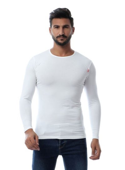 Buy Long sleeve white undershirt in Egypt