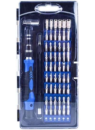 Buy Precision Screwdriver Set, 58 in 1 Magnetic Driver Repair Tool Kits for Phone, PC, Eyeglasses, Watch, Smartphones and Other Electronic Equipment Blue in UAE