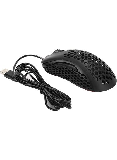 Buy V18 Professional Gaming Mouse Portable Wired Hollow Computer Mouse Four‑Color Breathing Light Effect Computer Accessory For Windows Pc Gamers in Saudi Arabia