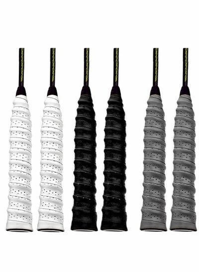 10Pcs Stretchy Anti-slip Tennis/Badminton PU Racquet Handle Over Grip Tape