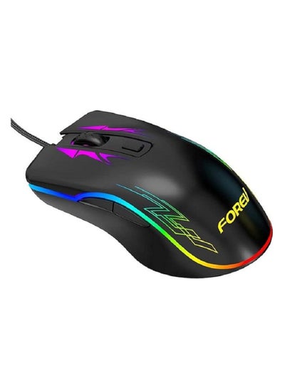 Buy Forev Fv-509 Highend Gaming Mouse Rgb Breathable Backlit Led - 6400 Dpi - For Pc in Egypt
