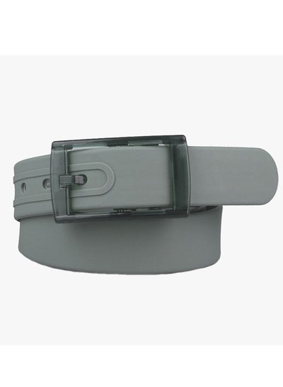 اشتري High Quality Silicone Belt For Men And Women 116.5cm Grey في السعودية