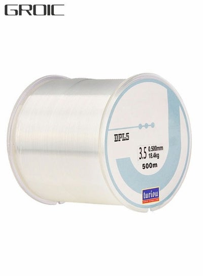 Nylon String Fishing Line Cord Clear Fluorocarbon Strong Monofilament Wire  Flexible Wear-resistant Super Pulling Force Cut for Hanging Decorations  Beading Crafts Kite -500M price in UAE, Noon UAE