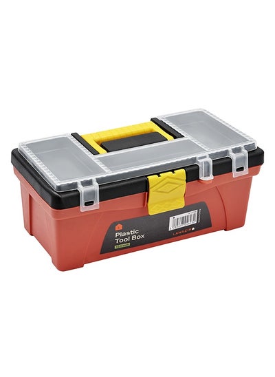 Buy Heavy Duty Plastic Storage Toolbox  12.5 Inch  Tool Organizer in Saudi Arabia