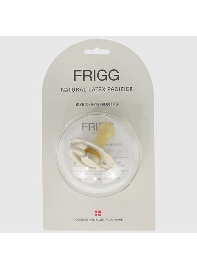 Buy Frigg Daisy Natural Latex Pacifier 6-18 Months (Sandstone Pack) in Egypt