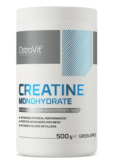 Buy Creatine Monohydrate 500g, Green Apple in UAE