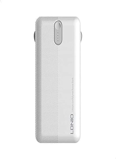 Buy LDNIO PL1013 Wired Power Bank 10000 mAh - White in Egypt