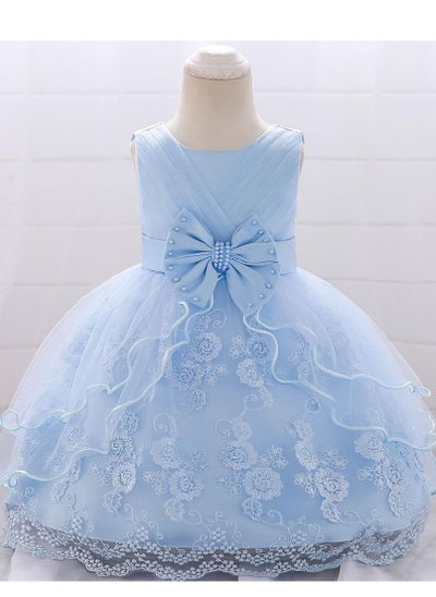 اشتري Newborn Baby Girl Dress Clothing For Wedding Party في الامارات