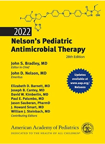 Buy 2022 Nelson's Pediatric Antimicrobial Therapy in UAE