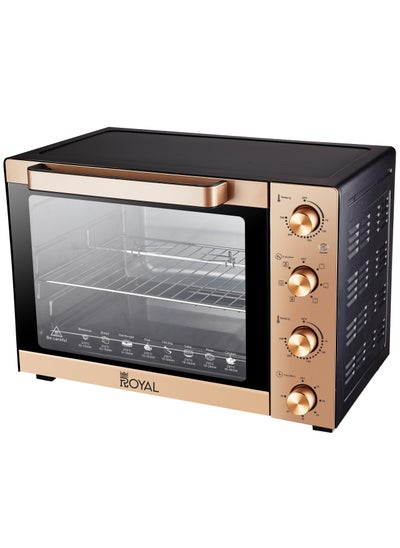 Buy Electric Oven Toaster RA-OT6032 | Capacity: 60 Liter | Power: 220-240V  50/60Hz | Watts: 1900W With BS plug | Luxury Panel | Adjustable Temperature70~250°C | 60 Minutes Timer with Bell Ring in Saudi Arabia