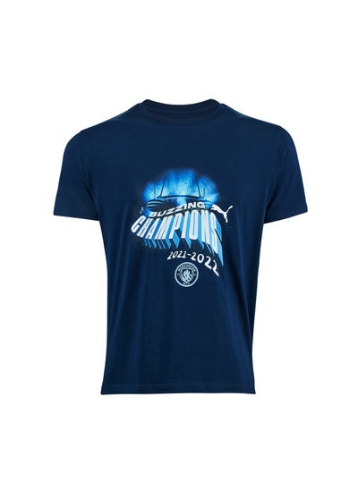 Buy Manchester City F.C. Winners Mens Shortsleeve Football T-shirt in UAE