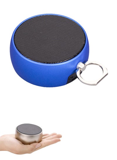 Buy Mini Bluetooth Speakers, Pocket Size Bluetooth Speaker Portable Wireless with Loud Stereo Sound, Rich Bass,TF Card Port, Metal Body Mini Wireless Speaker for iPhone, Android, Laptop, MacBook, etc in Saudi Arabia