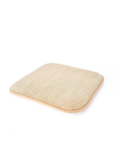 اشتري Fifer Memory Foam Chair Pad 40x40Cm Beige في الامارات