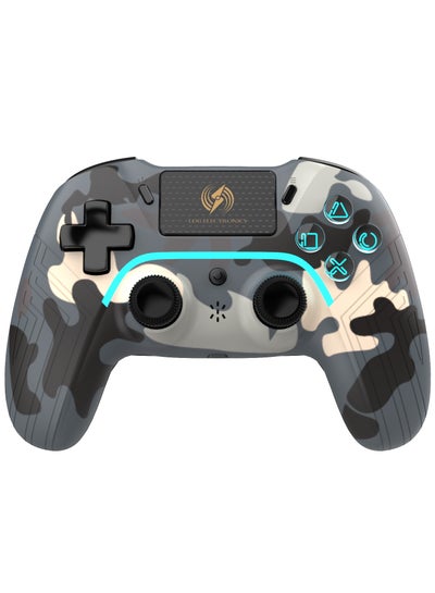 Buy LOG Wireless Controller For PS4, PS3, PC, iOS, Android - Gold Camo in Saudi Arabia