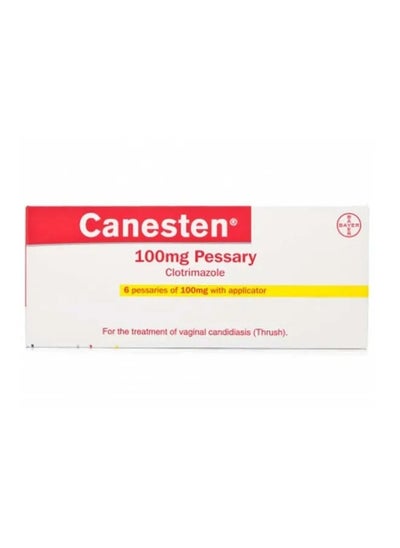 اشتري Canestene 100Mg 6S Vag Tab في الامارات