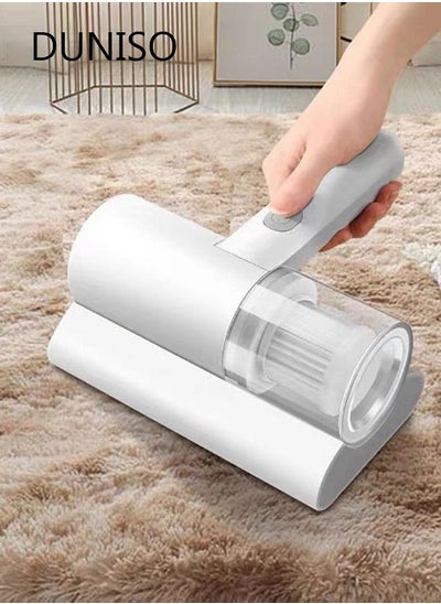 Buy Mattress Vacuum Cleaner,Handheld UV Bed Vacuum,Mite Removal Instrument Wireless Mite Remover Cleaning Machine for Pillows, Sheets, Mattresses, Sofas, Plush Toys and Other Fabric Surfaces in Saudi Arabia