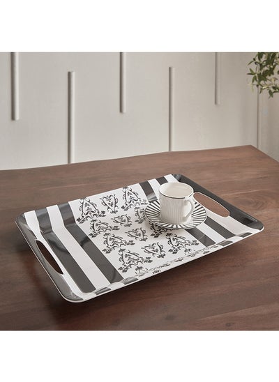 اشتري Gusto Large Handle Tray 50 x 37 x 1.8 cm في السعودية