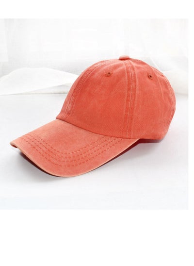 Buy Cap Baseball Cap Cotton Caps Adjustable Casual in Saudi Arabia