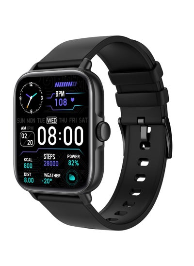 Buy Smart Watch (Answer/Make Call), 1.7" Smartwatch Fitness Tracker with Heart Rate Sleep Tracking, Blood Oxygen,Fitness Watch for Men Women (black) in Saudi Arabia