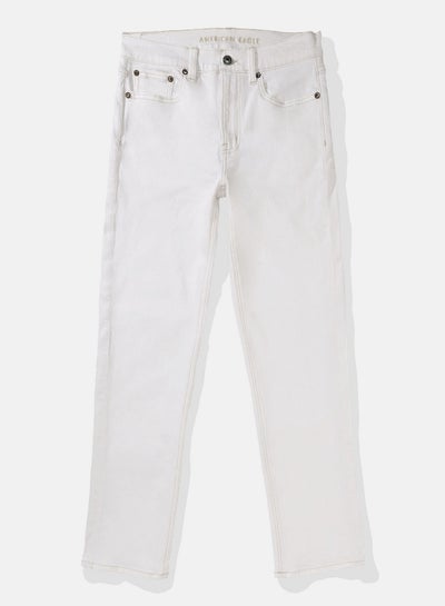 Buy AE Stretch Super High-Waisted Ankle Straight Jean in Egypt