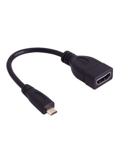 Buy Micro HDMI To Adapter Cable Black in Saudi Arabia