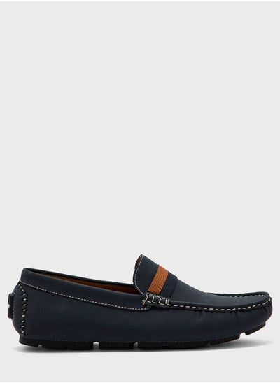 Buy Casual Webbing Detail Loafers in Saudi Arabia