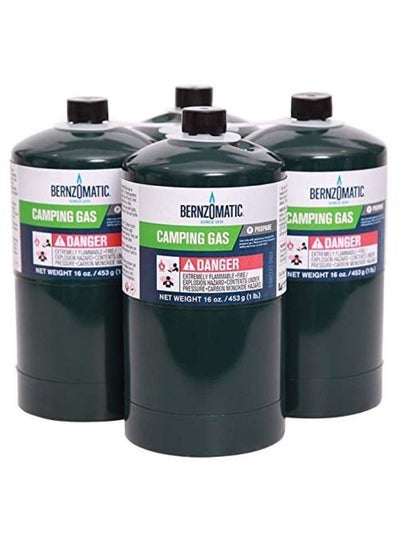 اشتري Bernzomatic 16.4 oz. Camping Propane Gas Cylinders (4-Pack) في الامارات