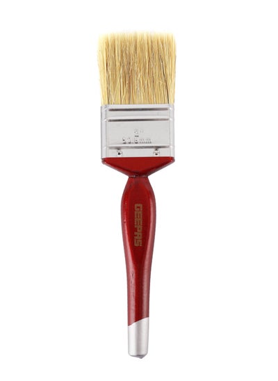 اشتري Geepas 2" Paint Brush GT59311, 30% Bristles and 70% Silk, Ideal For a Variety of Surfaces and Paints, Suitable for Home and Business Use, Red في الامارات