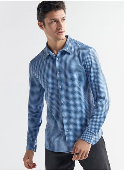 Buy Checked Regular Fit Shirt in Saudi Arabia