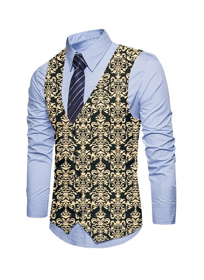 Buy New Fashionable Personalized Printed Men's Suit Vest in UAE