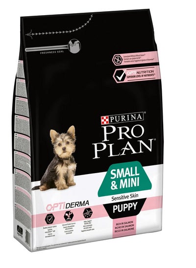 Buy PRO PLAN SMALL & MINI PUPPY Sensitive Skin Salmon 3kg in UAE