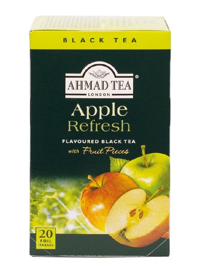 اشتري عبوة شاي أسود أبل ريفريش تحتوي على 20 كيساً 40غرام في الامارات