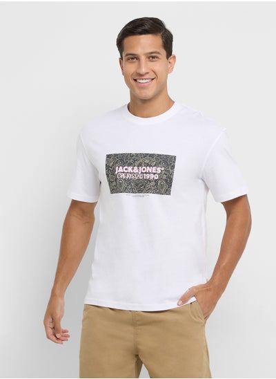 Buy Jorbushwick  Logo Crew Neck T-Shirt in UAE