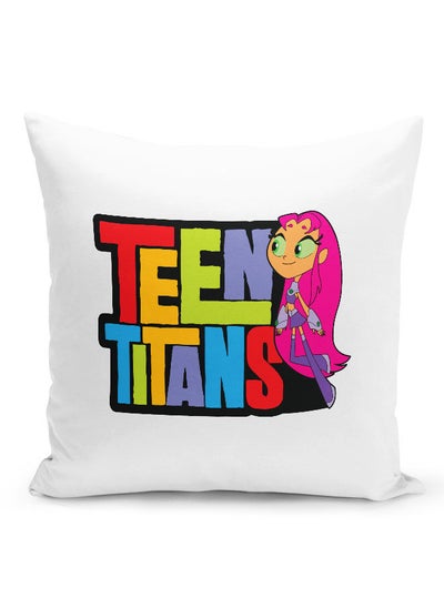 Buy Teen Titans Throw Pillow The Teen Titans Couch Cushion Anime American Accent Pillow Starfire Female Anime Fan- in UAE