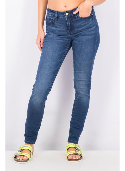 Buy Women Low,Rise Super Skinny Jeans, Denim Indigo in Saudi Arabia