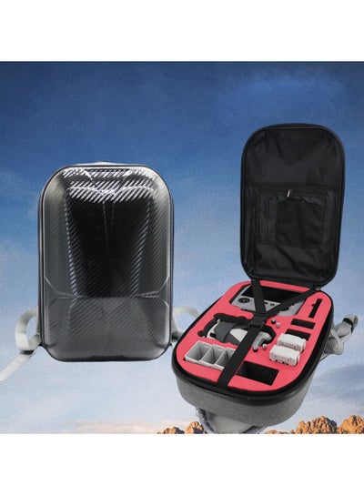 اشتري حقيبة ظهر بدون طيار لـ DJI Mini 4 Pro حافظة سفر مقاومة للماء حافظة صلبة للتخزين لملحقات DJI Mini 4 Pro RC2/RC-N2 في السعودية