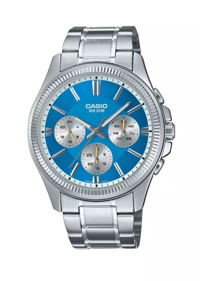 Buy CASIO Men's watch Chronograph MTP-1375D-2A2VDF in Saudi Arabia