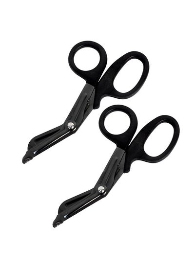 Buy 2 PCS Survival Rescue Scissor Shears Tough and Durable Medical Scissors for the Paramedic, EMT, Nurse or any Emergency Healthcare Provider in Saudi Arabia