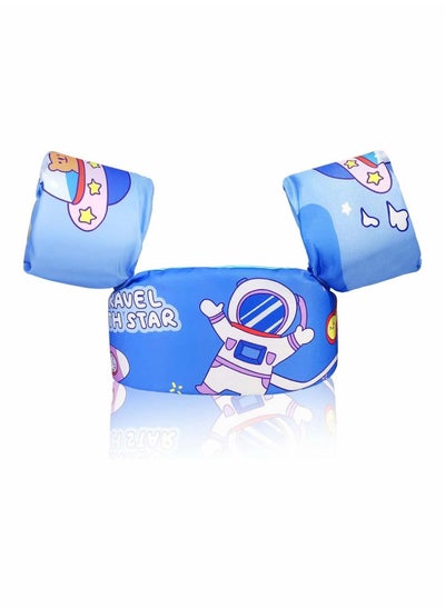 Buy Toddler Floaties for Pool, Toddler Swim Vest for 30-66 Pounds Boys and Girls Age 3-8 Years Old, Water Wings Arm Floaties for Kids Learn to Swim, Water Sports Learning Equipment in Saudi Arabia