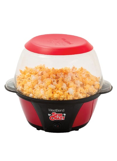 Buy Stir Crazy 1520W BPA Free Plastic Popcorn Maker Multicolor 6 quart 82707RGA in Saudi Arabia