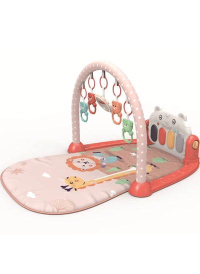 Buy Baby Gyms Play Mats Non-Toxic Musical Piano Play Indoor Mat Center With Melodies Rattle For Kids Multicolour Musical Activity Center Kick  Play Piano Gym Tummy Time Padded Mat for Newborn Toddler Infa in Saudi Arabia