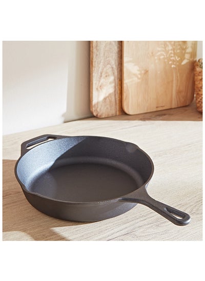 Buy Ferrea Cast Iron Fry Pan 35 x 6 x 27 cm in UAE