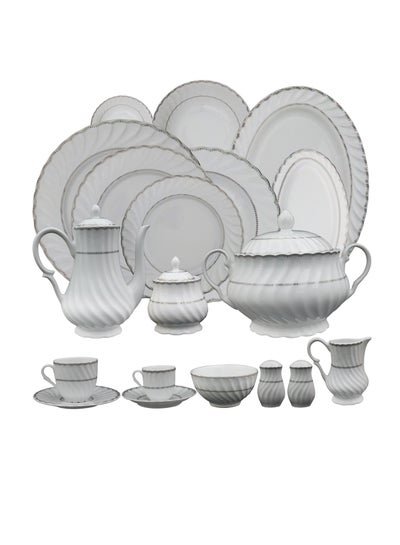 اشتري Dinnerware Sets-feston collection-majestic platine edition-68pcs في مصر