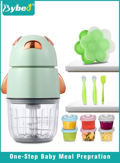 Buy 13-in-1 Baby Food Maker, Babies Foods Processor Gift Sets for Infant, Toddler Foods Blender with Baby Food Containers, Freezer Tray, Silicone Spoons and Spatula in UAE