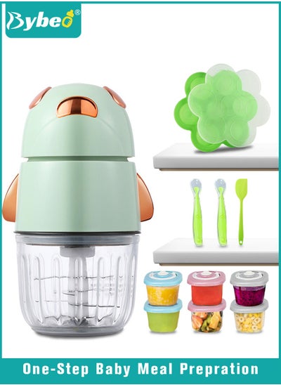 Buy 13-in-1 Baby Food Maker, Babies Foods Processor Gift Sets for Infant, Toddler Foods Blender with Baby Food Containers, Freezer Tray, Silicone Spoons and Spatula in UAE