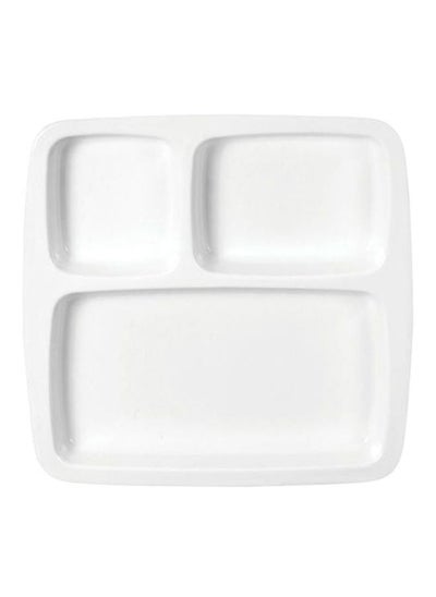 Buy 3-Partition Horeca Tray White in UAE